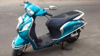 Blue Yamaha Fascino