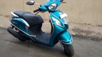 Blue Yamaha Fascino