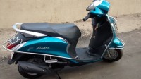 Blue Yamaha Fascino