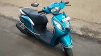 Blue Yamaha Fascino