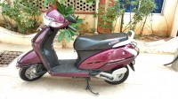 Purple Honda Activa