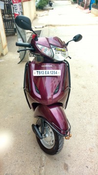 Purple Honda Activa