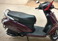 Purple Honda Activa