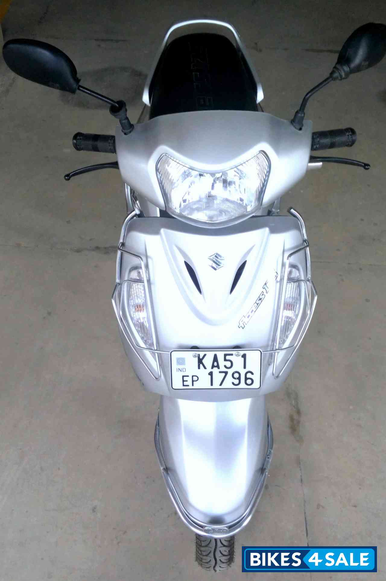 Silver Suzuki Access 125