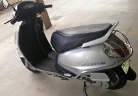 Silver Suzuki Access 125