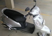 Silver Suzuki Access 125