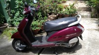 Purple Honda Activa