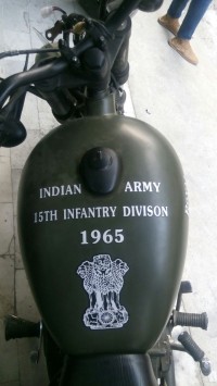 Army Green Royal Enfield Thunderbird