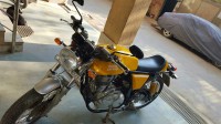 Yellow Royal Enfield Continental GT 535