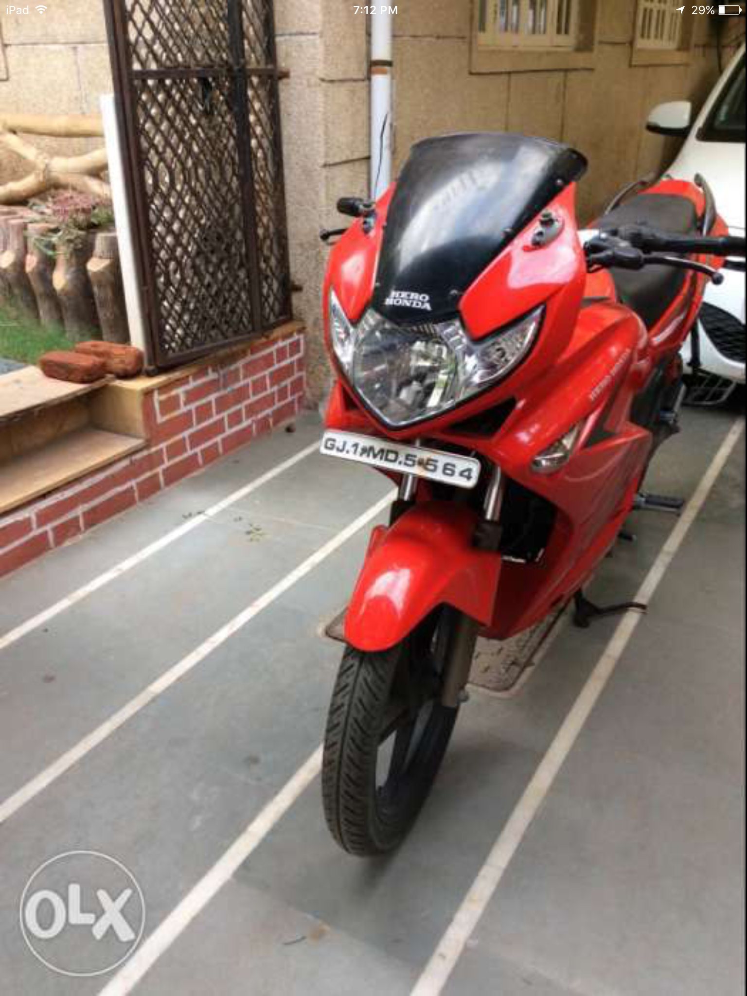 Red Hero Karizma ZMR