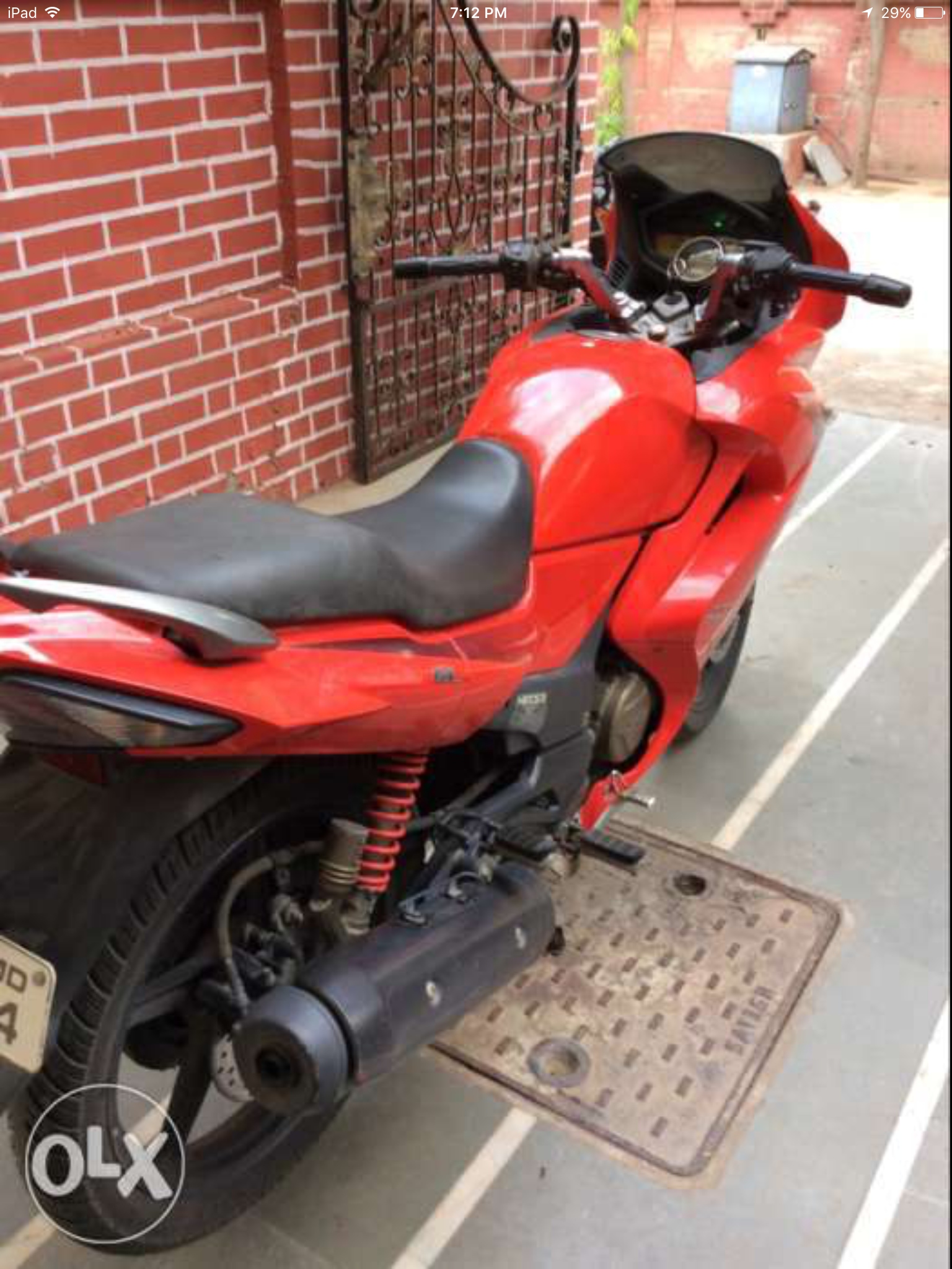 Red Hero Karizma ZMR