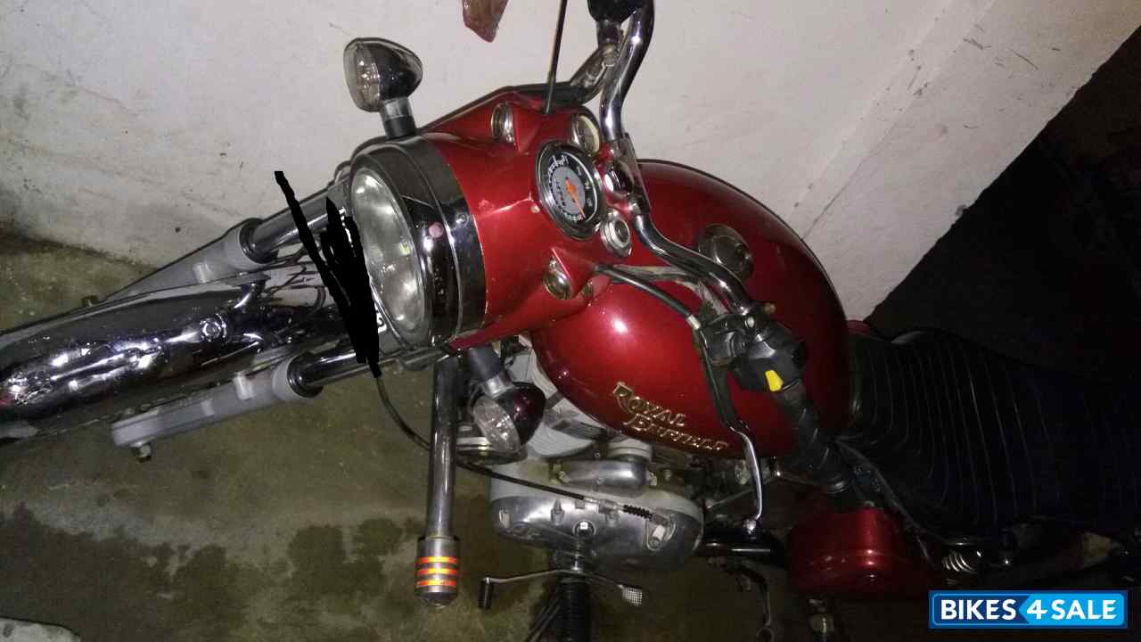 royal enfield electra red colour