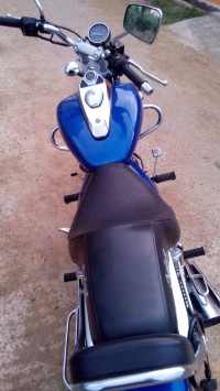 Blue Bajaj Avenger 220 DTS-i