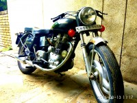 Dark Grey Royal Enfield Bullet Electra