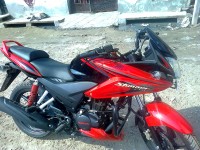 Red Black Honda CBF Stunner