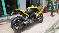 Yellow Bajaj Pulsar RS 200