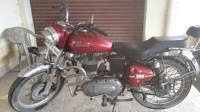 Red Royal Enfield Bullet Electra