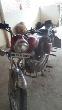 Red Royal Enfield Bullet Electra