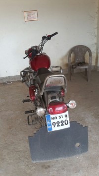 Red Royal Enfield Bullet Electra