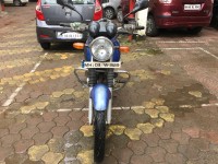 Blue Bajaj Pulsar 180 Round Headlight