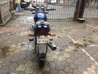 Blue Bajaj Pulsar 180 Round Headlight