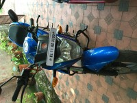 Blue Suzuki Gixxer 150