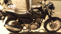 Black Bajaj Pulsar 150 Round Headlight