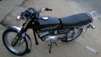 Black Yamaha RX 135