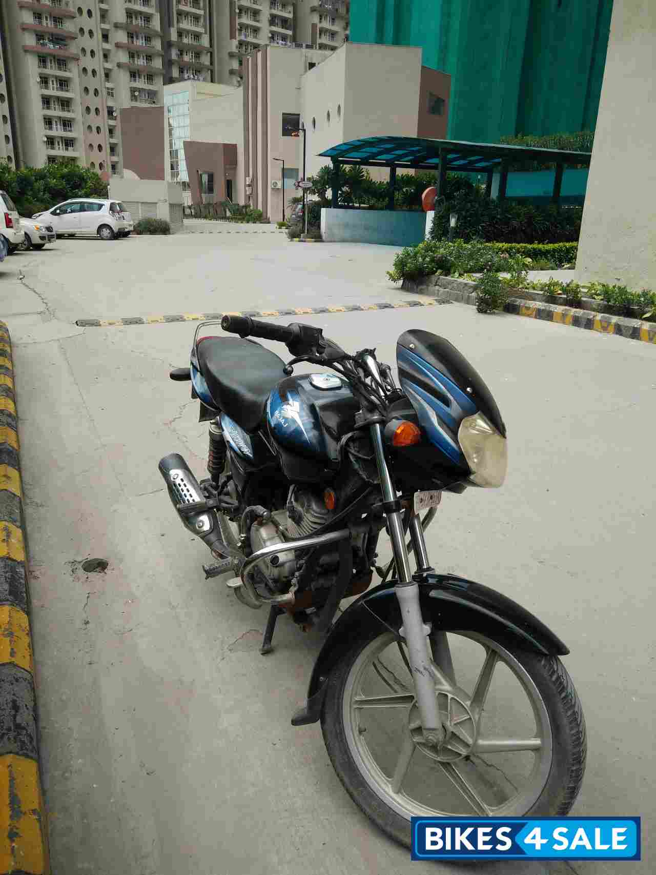 Black Decal Bajaj Discover DTSi 125