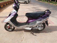 Purple TVS Scooty Pep Plus