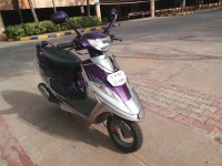 Purple TVS Scooty Pep Plus