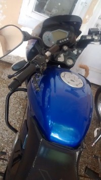 Blue Bajaj Pulsar 150 DTSi