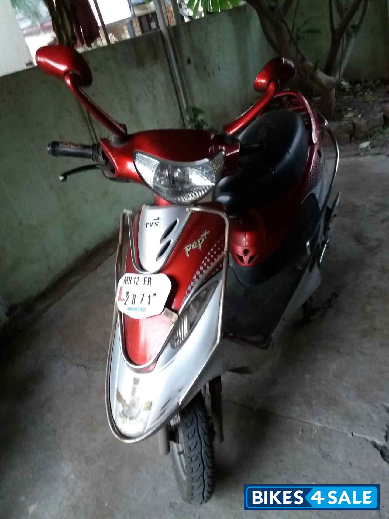 Scooty pep hot sale red colour