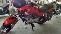 Red TVS Apache 150