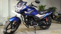 Blue Honda CB Shine SP