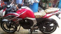 Red & Black Yamaha Fazer FI V2