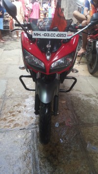 Red Black Yamaha Fazer FI V2