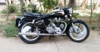 Black Royal Enfield Bullet Standard 350