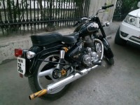 Black Royal Enfield Bullet Standard 500