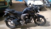 Black Yamaha FZ FI V2