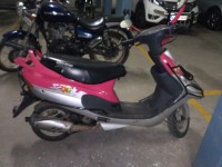 Pink TVS Scooty Pep Plus