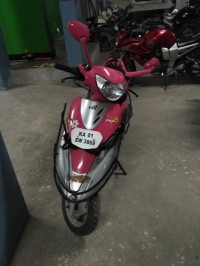 Pink TVS Scooty Pep Plus