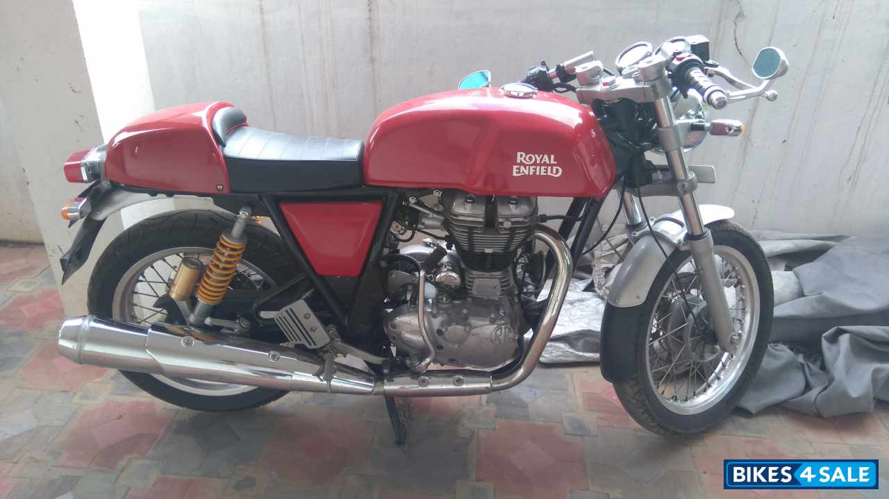 Red Royal Enfield Continental GT 535