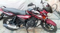 Flame Red Bajaj Discover DTSi 135