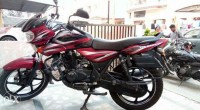 Flame Red Bajaj Discover DTSi 135