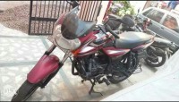 Flame Red Bajaj Discover DTSi 135