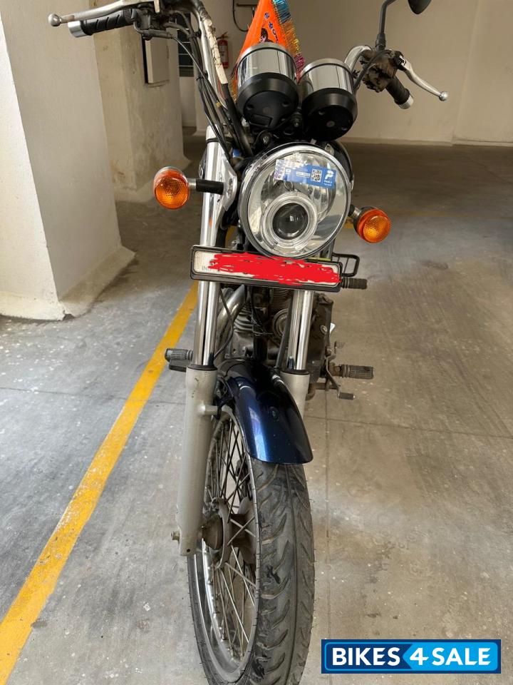 Marine Blue Royal Enfield Thunderbird 350