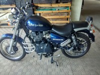 Marine Blue Royal Enfield Thunderbird