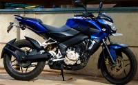 Blue Bajaj Pulsar 200 NS