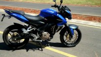 Blue Bajaj Pulsar 200 NS